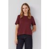 Dámske tričko s.OLIVER 2161660 3902 Farba: Bordová, Veľkosť: 34 Dámske tričko s.OLIVER 2161660 3902 Farba: Bordová, Veľkosť: 34