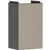 Hansgrohe Xevolos E Umývadlová skrinka 58x34x25 cm, 1 dvierka, pánty vľavo, matná sivá/bronzová 54168390-HG Hansgrohe Xevolos E Umývadlová skrinka 58x34x25 cm, 1 dvierka, pánty vľavo, matná sivá/bronzová 54168390-HG