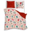 Faro Vianočná bavlnená posteľná bielizeň Scandic 082 220x200 cm + 2x 70x80 cm béžová/červená Faro Vianočná bavlnená posteľná bielizeň Scandic 082 220x200 cm + 2x 70x80 cm béžová/červená