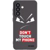 Picasee silikónový čierny obal pre Samsung Galaxy A26 5G A266B - Evil Eye - Transparent Picasee silikónový čierny obal pre Samsung Galaxy A26 5G A266B - Evil Eye - Transparent