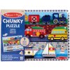 Melissa & Doug drevené puzzle dopravné prostriedky Melissa & Doug drevené puzzle dopravné prostriedky