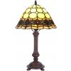 Nočná lampa Holland Tiffany vitráž AGENA Ø25*50 Nočná lampa Holland Tiffany vitráž AGENA Ø25*50