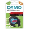 DYMO LetraTag štítkovacia pásková kazeta - plastová - 12 mm x 4 m - červená DYMO LetraTag štítkovacia pásková kazeta - plastová - 12 mm x 4 m - červená