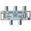 Anténny rozbočovač GETI GSS104 4 výstupy Anténny rozbočovač GETI GSS104 4 výstupy