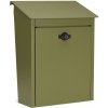 HABO Poštová schránka 9441B, 270 × 400 × 130 mm, oceľ, zelená, 30404 HABO Poštová schránka 9441B, 270 × 400 × 130 mm, oceľ, zelená, 30404