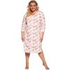 CORNETTE Dámska nočná košieľka 483/361 Adele 2 plus 3 XL CORNETTE Dámska nočná košieľka 483/361 Adele 2 plus 3 XL
