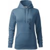 Hory bicykel úsmev - Mikina dámská Cape s kapucí - XL ( Denim ) Hory bicykel úsmev - Mikina dámská Cape s kapucí - XL ( Denim )