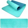 Podložka LIFEFIT® YOGA MAT RELAX DUO, 183x58x0,6cm, tyrkysová Podložka LIFEFIT® YOGA MAT RELAX DUO, 183x58x0,6cm, tyrkysová