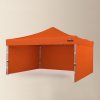 Brimo Promo stánok Premium Alu 4 x 4 m oranžový