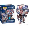Funko POP: Marvel Patriotic Age - Captain America (Avengers, Stark Tech Suit) (Artist Series) with Pop Protector (32) Funko POP: Marvel Patriotic Age - Captain America (Avengers, Stark Tech Suit) (Artist Series) with Pop Protector (32)