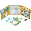 Bino Magnetické puzzle 3v1 farma 48 dielikov Bino Magnetické puzzle 3v1 farma 48 dielikov