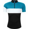 dres FORCE VIEW krátký rukáv,černo-modro-bílý Velikost: XL dres FORCE VIEW krátký rukáv,černo-modro-bílý Velikost: XL