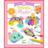 Djeco Kreatívna Sada Artistic Plastic Kawaii Prívesky Na Kľúče Djeco Kreatívna Sada Artistic Plastic Kawaii Prívesky Na Kľúče