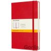 Moleskine Zápisník Expanded tvrdé dosky A5 linajkový červený