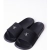 Dámske šľapky čierne ESS SLIDE CANVAS CALVIN KLEIN HW0HW02960 41 Dámske šľapky čierne ESS SLIDE CANVAS CALVIN KLEIN HW0HW02960 41