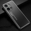 Ochranný kryt metal na Xiaomi Redmi Note 13 Pro - Čierna Ochranný kryt metal na Xiaomi Redmi Note 13 Pro - Čierna
