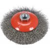 Yato Kartáč drátěný boční M14 x 125 mm INOX YT-47612