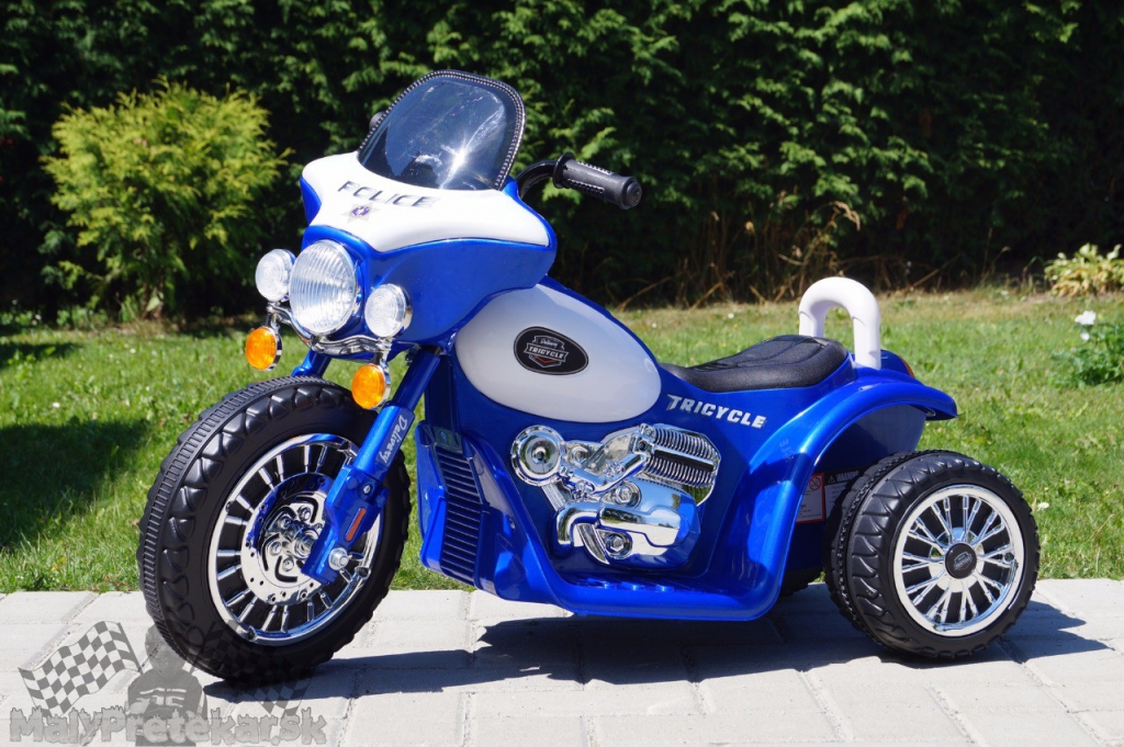Joko elektrická motorka Harley 86 cm modrá