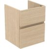 Ideal Standard Finesse - Umývadlová skrinka, 43x40x54 cm, 2 zásuvky, biely dub E3405US Ideal Standard Finesse - Umývadlová skrinka, 43x40x54 cm, 2 zásuvky, biely dub E3405US