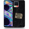 Picasee silikónový čierny obal pre Realme 8 4G - SORRY Picasee silikónový čierny obal pre Realme 8 4G - SORRY