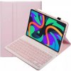 Puzdro Alogy s bezdrôtovou klávesnicou, ružové, pre Lenovo Tab M11 10.95 Puzdro Alogy s bezdrôtovou klávesnicou, ružové, pre Lenovo Tab M11 10.95