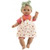 Realistické miminko - snědá holčička Sonia v dlouhé bílé sukni od firmy Paola Reina (Alex a Sonia 36 cm) Realistické miminko - snědá holčička Sonia v dlouhé bílé sukni od firmy Paola Reina (Alex a Sonia 36 cm)