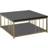 Konferenčný stolík Zenn Anthracite and Goldfarbe Konferenčný stolík Zenn Anthracite and Goldfarbe