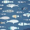 Bavlna s rybičkami 1 m Bavlna s rybičkami 1 m