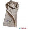 Kilt do sauny dámsky Cream kvety 136 x 75 cm Kilt do sauny dámsky Cream kvety 136 x 75 cm