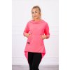 Dámska tunika MI9116 neónovo ružová Dámska tunika MI9116 neónovo ružová