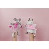 Doudou et Compagnie Paris Doudou Plyšová maňuška myška 28 cm Doudou et Compagnie Paris Doudou Plyšová maňuška myška 28 cm