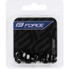 šrouby FORCE na kotouče TORX 25, sada 12ks, černé 424346