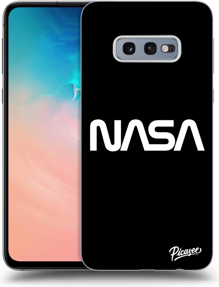 Púzdro Picasee silikónové Samsung Galaxy S10e G970 - NASA Basic čierne