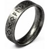 Prsteň z chirurgickej ocele s Runovými Symbolmi - 57 (US 8) Prsteň z chirurgickej ocele s Runovými Symbolmi - 57 (US 8)