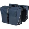 Dvoj brašňa na zadný nosič bicykla, Basil FORTE DOUBLE BAG, navymodrá/čierna Dvoj brašňa na zadný nosič bicykla, Basil FORTE DOUBLE BAG, navymodrá/čierna