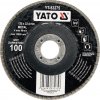Yato Kotouč lamelový korundový 125 x 22,4 mm P40 YT-83272 Yato Kotouč lamelový korundový 125 x 22,4 mm P40 YT-83272