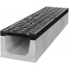 Gutta betonový žlab D400 s litinovou mříží H200 d. 1000 x š. 200 x v. 200 mm Gutta betonový žlab D400 s litinovou mříží H200 d. 1000 x š. 200 x v. 200 mm