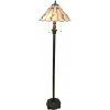 | Brilagi - Tiffany vitrážová stojacia lampa FOLIA 2xE27/60W/230V | BRF-B015 | Brilagi - Tiffany vitrážová stojacia lampa FOLIA 2xE27/60W/230V | BRF-B015
