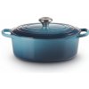 Le creuset Signature hrniec oválny 31cm Farba: Deep Teal Le creuset Signature hrniec oválny 31cm Farba: Deep Teal