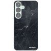 Picasee silikónový prehľadný obal Samsung Galaxy S25+ 5G Black marble