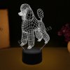 Beling 3D lampa, Pudel, 7 farebná S42QASTA14 Beling 3D lampa, Pudel, 7 farebná S42QASTA14