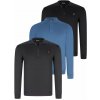 SET OF THREE V4007 DEWBERRY MEN'S SWEATSHIRT-BLACK-NAVY-INDIGO šedá XL dewberry 2465430610522 SET OF THREE V4007 DEWBERRY MEN'S SWEATSHIRT-BLACK-NAVY-INDIGO šedá XL dewberry 2465430610522