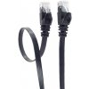 PremiumCord sp6uflat050C Plochý, patch, UTP RJ45-RJ45 CAT6, 5m, černý
