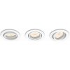 Philips 50183/31/PN myLiving Enneper zápustné svietidlo 3-set 3xGU10 biele Philips 50183/31/PN myLiving Enneper zápustné svietidlo 3-set 3xGU10 biele