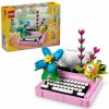 Lego® Písací stroj s kvetmi Lego® Písací stroj s kvetmi