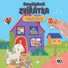 Samolepková knižka Zvieratká Samolepková knižka Zvieratká