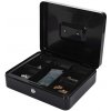 MG Money Box trezor na kľúč 24x30cm, čierny MG Money Box trezor na kľúč 24x30cm, čierny