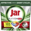 Jar Platinum Plus All-in-One Kapsuly do umývačky riadu Citrón 105 ks