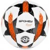 Spokey GOAL Futbalová lopta veľ. 5, biela s oranžovým vzorom Spokey GOAL Futbalová lopta veľ. 5, biela s oranžovým vzorom