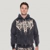 GymBeam Mikina Abyss Charcoal